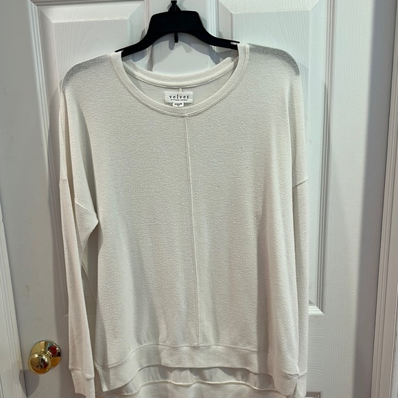 Velvet Tops - Velvet by Graham & Spencer Cream Top